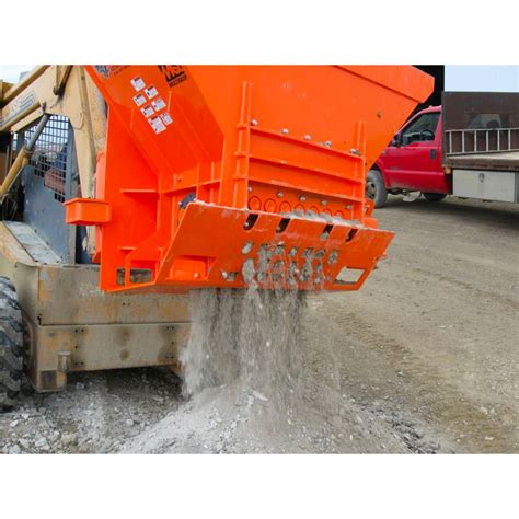 hog crusher skid steer|concrete skid steer crusher.